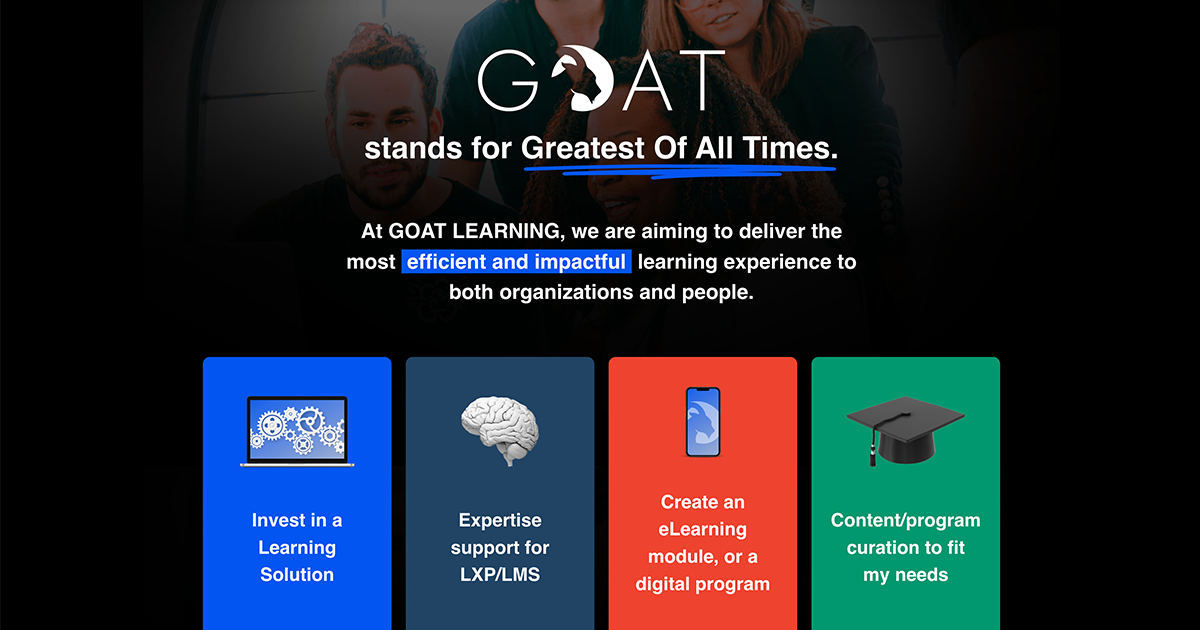 HomePage - GOAT LEARNING
